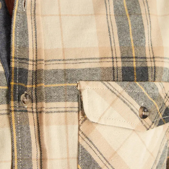 DYLAN FLANNEL IN BEIGE