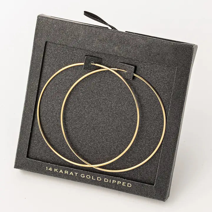 GOLD HOOPS