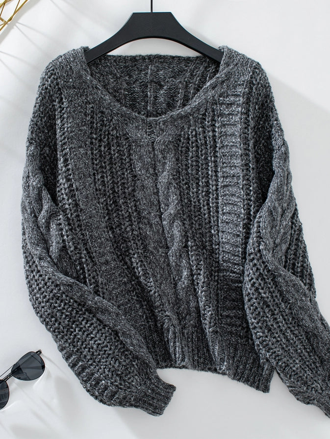 VINTAGE CABLE KNIT SWEATER