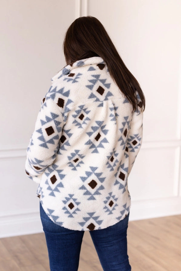 Women's Aztec Sherpa