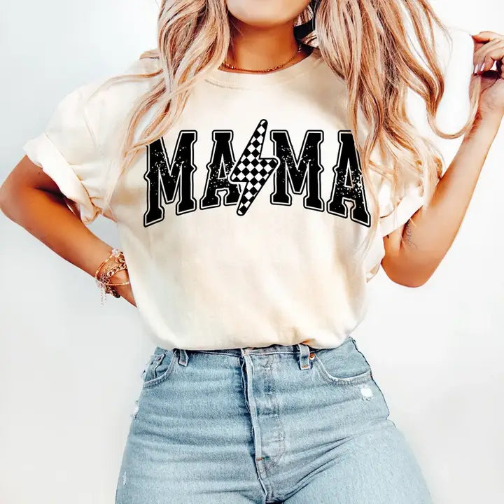 RETRO BOLT MAMA GRAPHIC